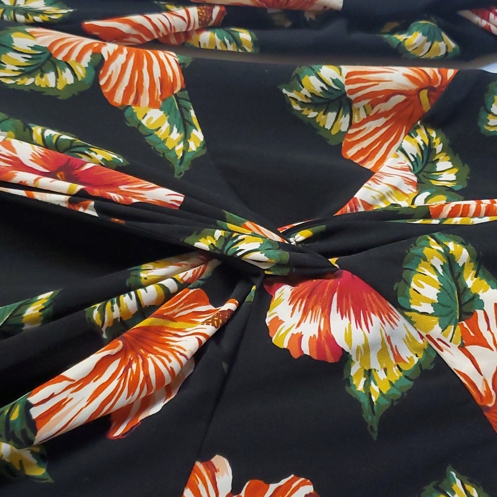 Le superbe Waikiki Highbiscus Mini Baller Dress M - Picture 10 of 11